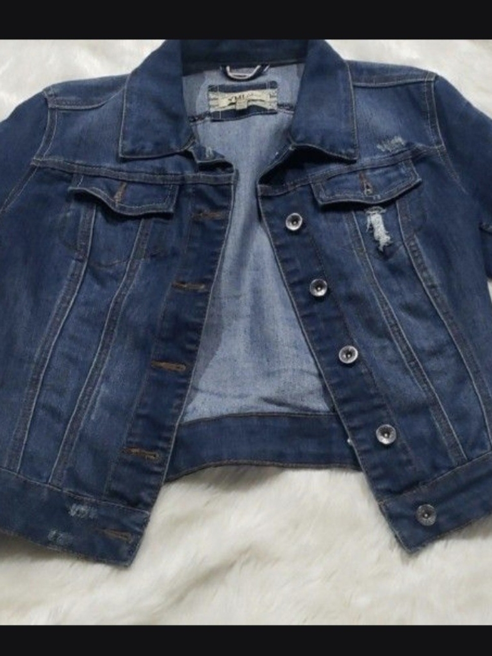 Classic Blue Denim Jacket - Women's Jean Coat